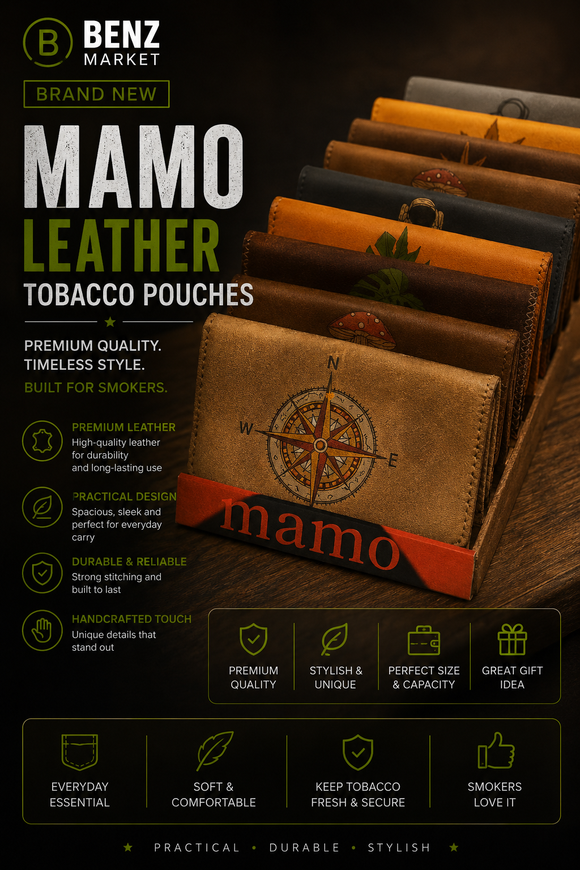 mamo tobacco pouch Mamo Leather Tobacco Pouches