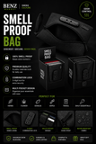 Smell-Proof Storage Bag with Lock – Activated Carbon Lining