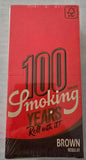 Brand New Smoking Brown Rolling Papers Pack Of 50 Booklets