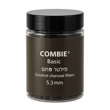 COMBIE® Coconut Charcoal Filters 100pcs Jar  Basic Series