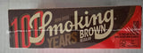 Brand New Smoking Brown Rolling Papers Pack Of 50 Booklets