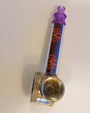 Pipe With Mini Grinder And Extra Silver Screens - Pipe