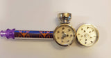 Pipe With Mini Grinder And Extra Silver Screens - Pipe