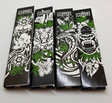 Brand New 4 Booklets Clipper Rolling Papers King size+tips 32 leaves each - benz-market