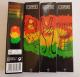 Brand New 4 Booklets Clipper Rolling Papers King size+tips 32 leaves each - benz-market