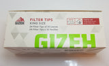 Gizeh King Size Paper Filter Tips – 24 Packs x 35 Tips