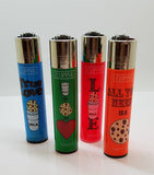 4 Clipper Lighters Love Cookies Collection Full Series refillable lighters