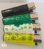 Brand New 4 Clipper Lighters  Lucky Collection Unused Refillable