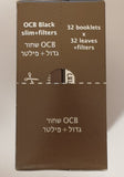 OCB rolling paper KING SIZE+FILTERS closed box 32 booklets 110mm