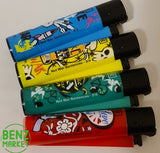 Brand New 4 Clipper Lighters Not War Sentences Collection Full Set Refillable