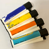 Brand New 4 Clipper Lighters Magical Collection Full Set Refillable