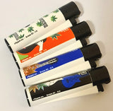 Brand New 4 Clipper Lighters Grass 62 Collection Full Set Refillable