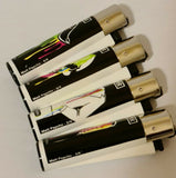 Brand New 4 Clipper Lighters Melt Psycho Collection Full Set Refillable