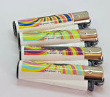 Brand New 4 Clipper Lighters Be Proud Collection Full Series Refillable