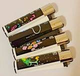 Brand New 4 Clipper Lighters Name 4 Collection Full Set Refillable