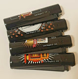Brand New 4 Clipper Lighters Las Vegas 2 Collection Full Series Refillable