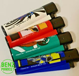 Brand New 4 Clipper Lighters Animals Mix 4 Collection Full Set Refillable