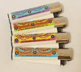 Brand New 4 Clipper Lighters Eyes Collection Full Series Refillable