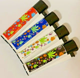 Brand New 4 Clipper Lighters Grass 17 Collection Full Set Refillable