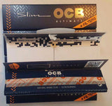 Ocb Ultimate King Size Thinnest Rolling Paper+Filter Tips 5 Booklets - Rolling Papers