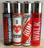 4 Clipper Lighters Gym Collection - Clipper Lighters